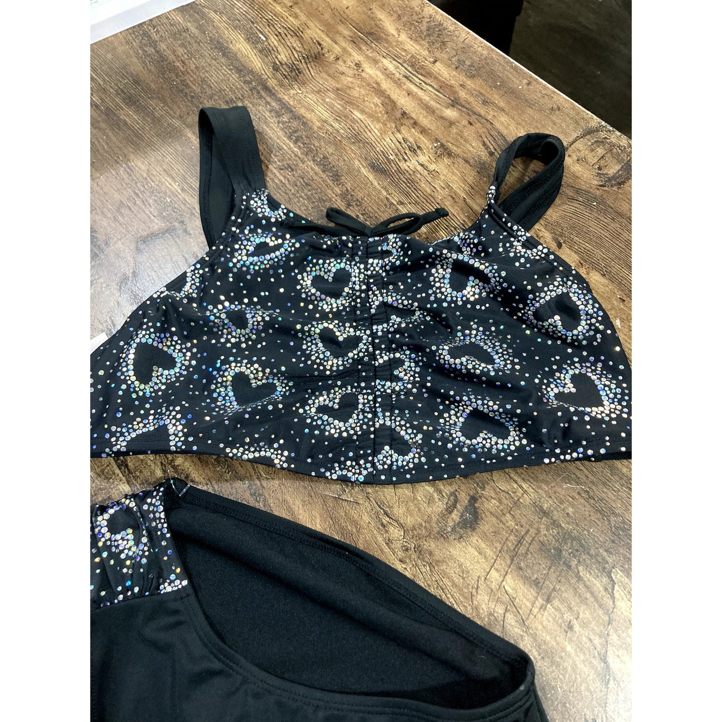 More Than Magic Girl's Swimsuits 2pc Black XL(14/16)