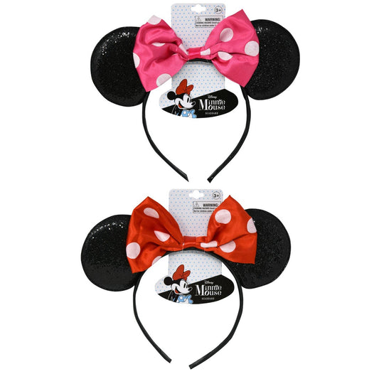 Minnie Bowtique Ear Shaped Headband with Hangtag pack 2