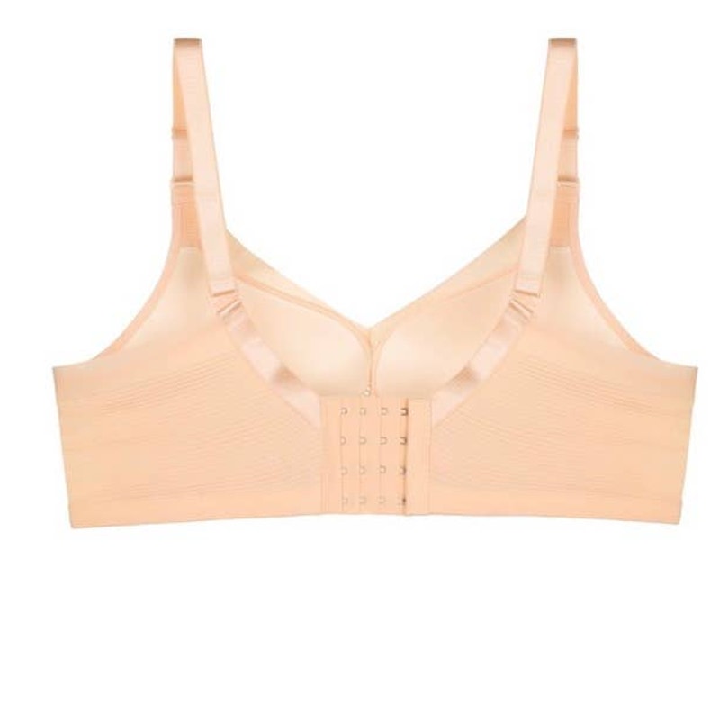 Agnes Orinda Women Plus Size Bras Lace Full Figure PushUp Wirefree Everyday Bra
