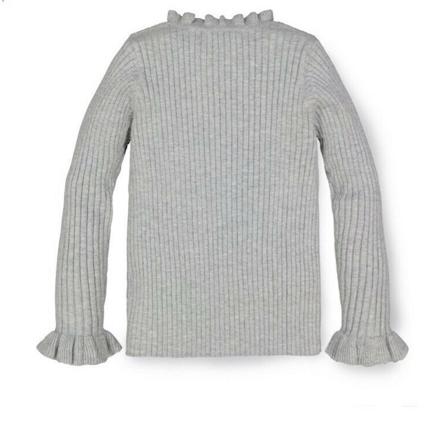 hope & henry kids Regular Fit long sleeve crew pullover sweater Gray XS