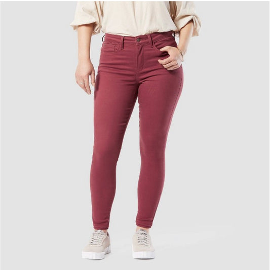 DENIZEN® from Levi's® Women's High-Rise Super Skinny Jeans - Oxblood 2