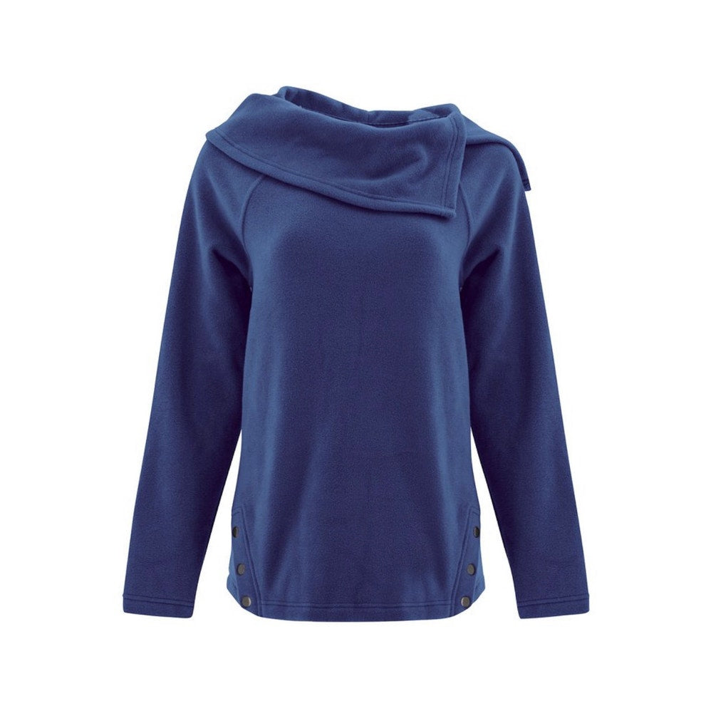 Aventura Clothing Women's Standard fit long Sleeve Libby Fleece Twilight blue M