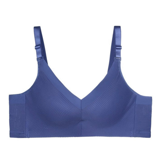 Agnes Orinda Women Plus Size Bras Lace Full Figure PushUp Wirefree Everyday Bra