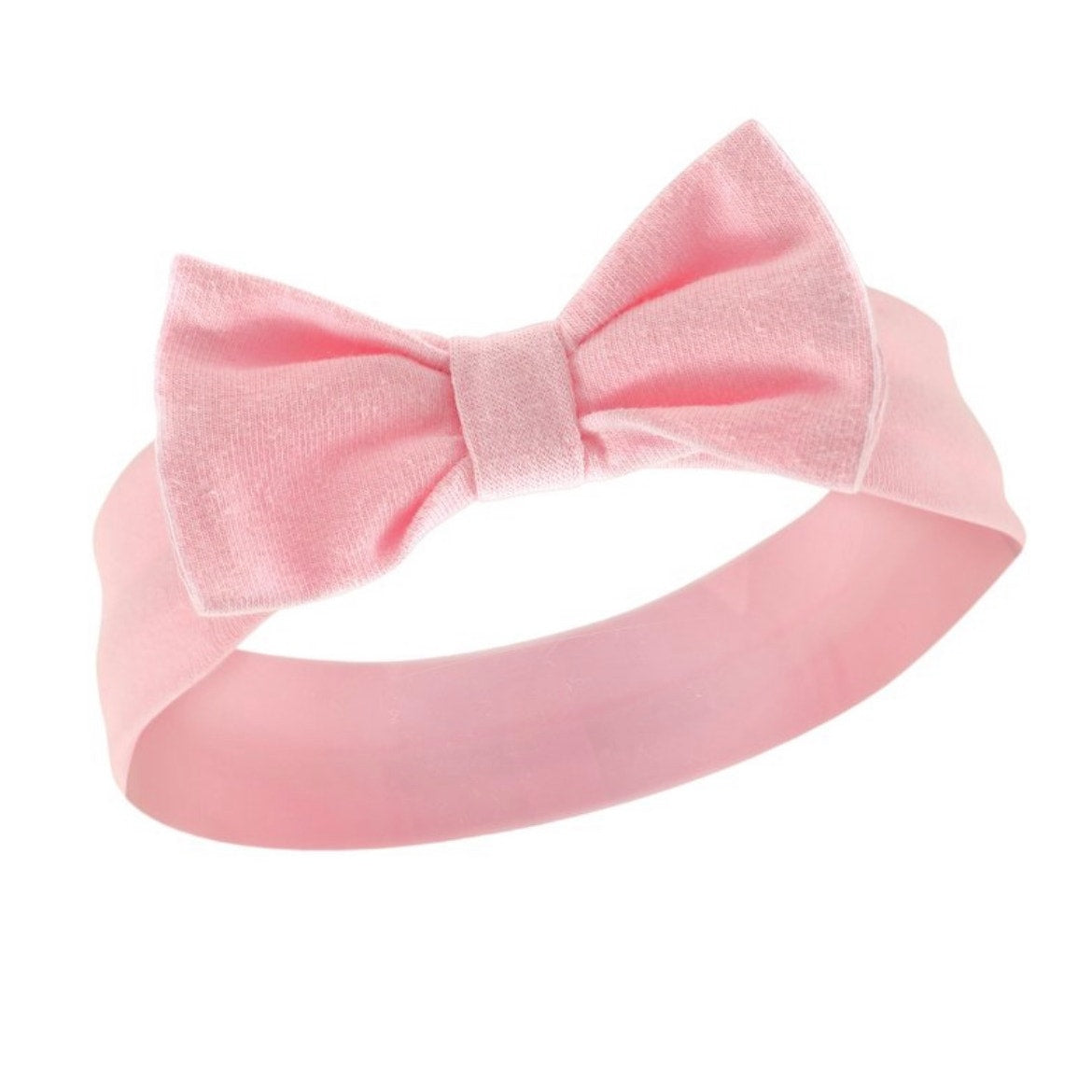 Hudson Baby Infant Girl Cotton Headbands 5pk, Toile, 0-24 Months