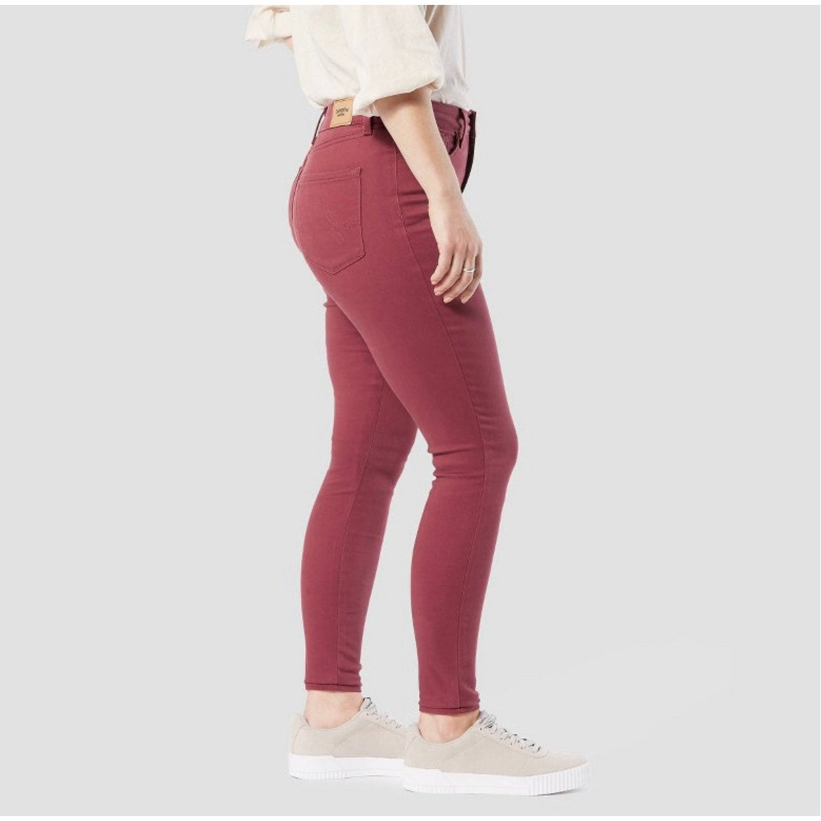 DENIZEN® from Levi's® Women's High-Rise Super Skinny Jeans - Oxblood 2