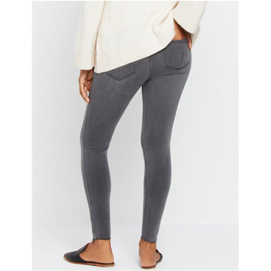 Motherhood Maternity | Indigo Blue Secret Fit Belly Skinny Maternity Ankle Jeggings