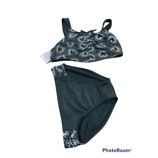More Than Magic Girl's Swimsuits 2pc Black XL(14/16)