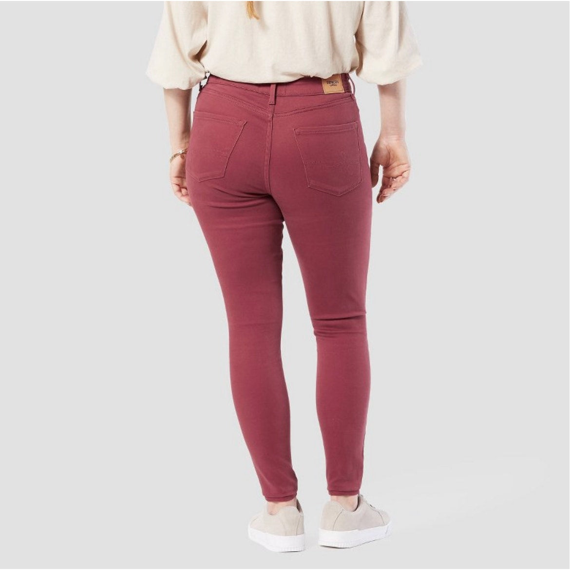 DENIZEN® from Levi's® Women's High-Rise Super Skinny Jeans - Oxblood 2