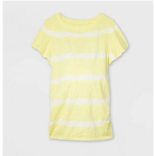 Maternity Flutter Short Sleeve Knit Top - Isabel Maternity by Ingrid & Isabel XS