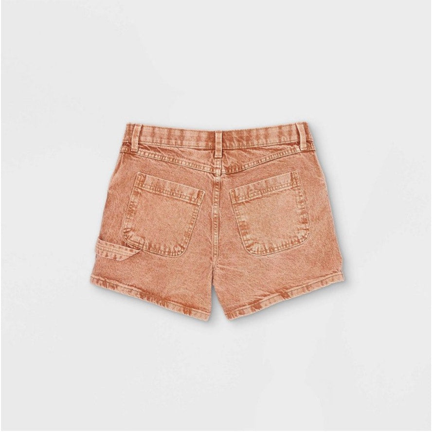 Carpenter Sid Panel Maternity Jean Shorts Isabel Maternity Ingrid & Isabel Brown 2